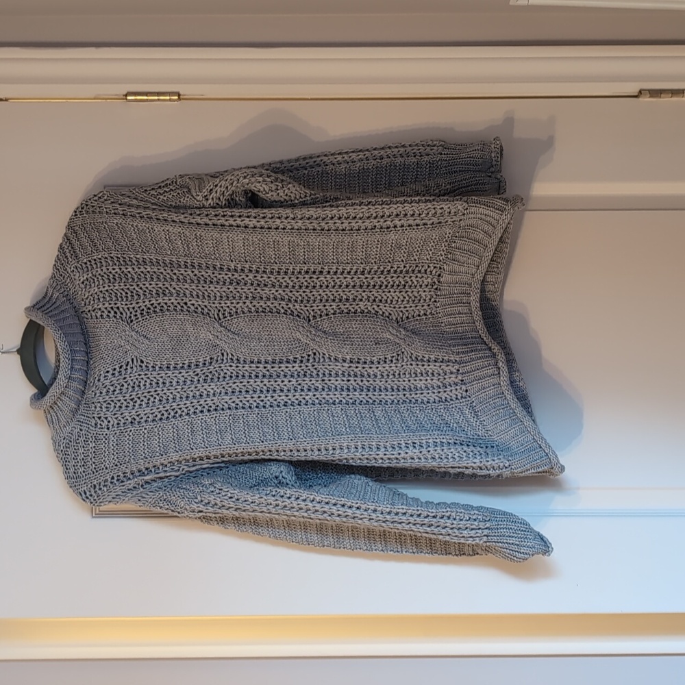 Gray sweater